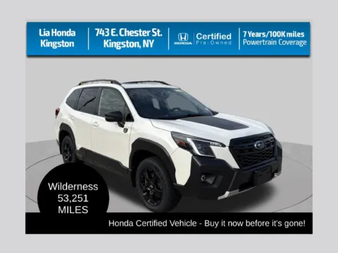 White 2023 Subaru Forester Wilderness for sale in Kingston, NY