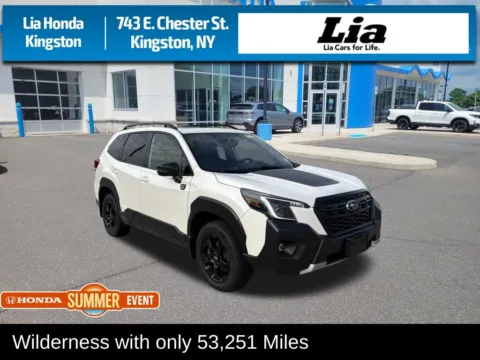 White 2023 Subaru Forester Wilderness for sale in Kingston, NY