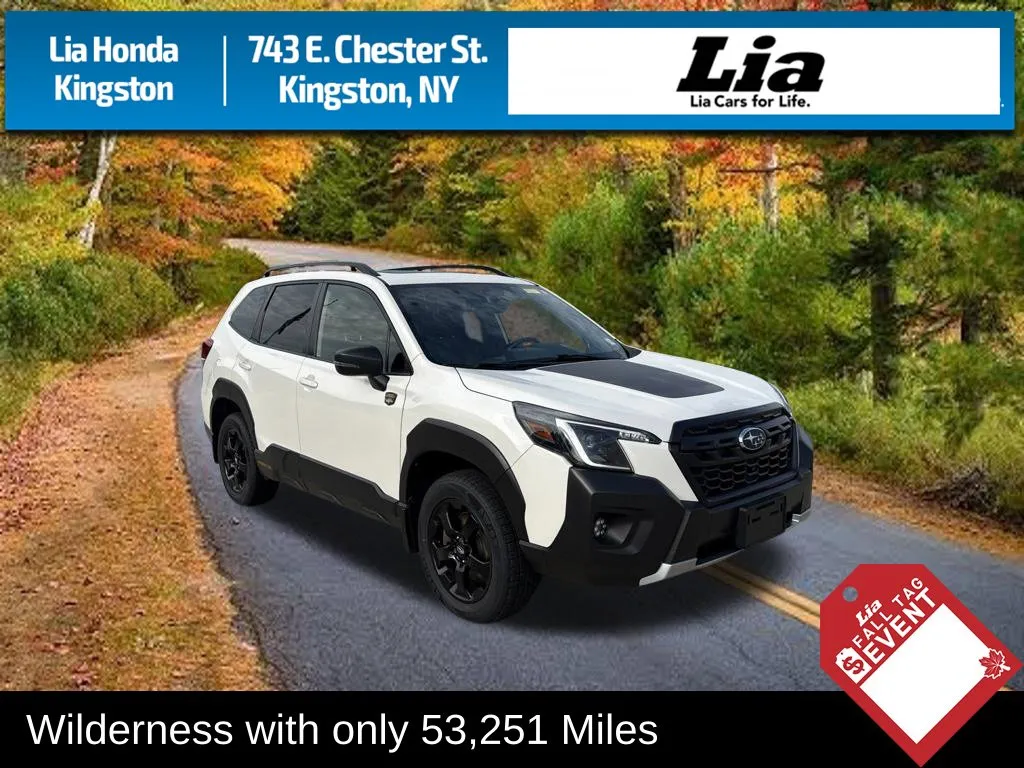 White 2023 Subaru Forester Wilderness for sale in Kingston, NY