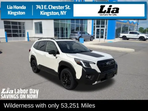 White 2023 Subaru Forester Wilderness for sale in Kingston, NY