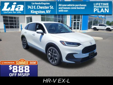 White 2027 Honda HR-V EX-L for sale in Kingston, NY