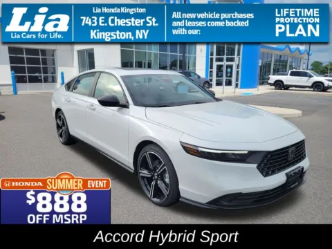 Silver 2026 Honda Accord Hybrid Sport for sale in Kingston, NY