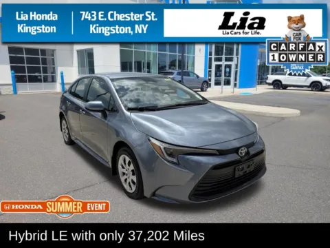 Gray 2024 Toyota Corolla Hybrid LE for sale in Kingston, NY
