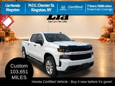 White 2021 Chevrolet Silverado 1500 Custom for sale in Kingston, NY