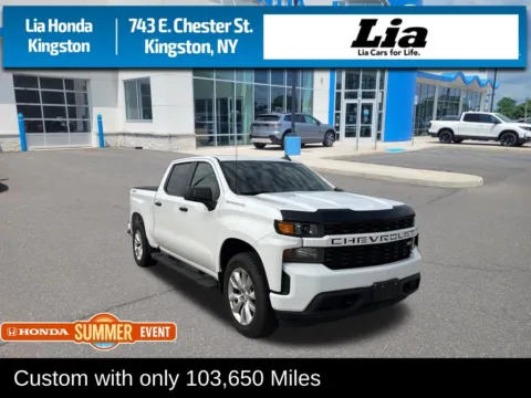 White 2021 Chevrolet Silverado 1500 Custom for sale in Kingston, NY