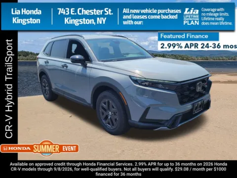 Gray 2026 Honda CR-V Hybrid TrailSport for sale in Kingston, NY