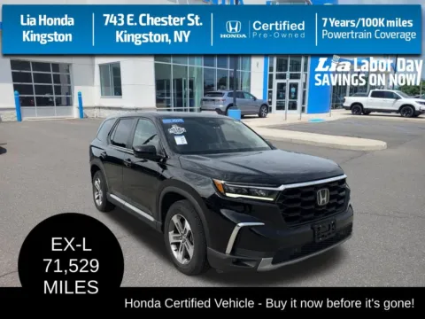 Black 2025 Honda Pilot EX-L for sale in Kingston, NY