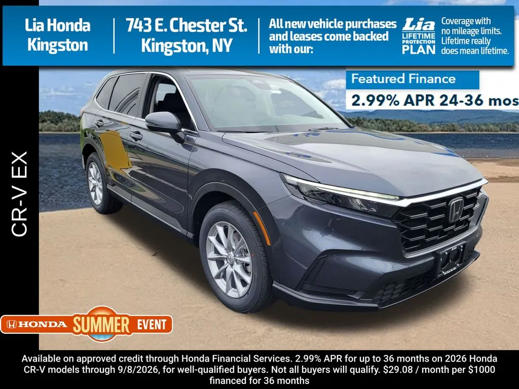 Gray 2026 Honda CR-V EX for sale in Kingston, NY