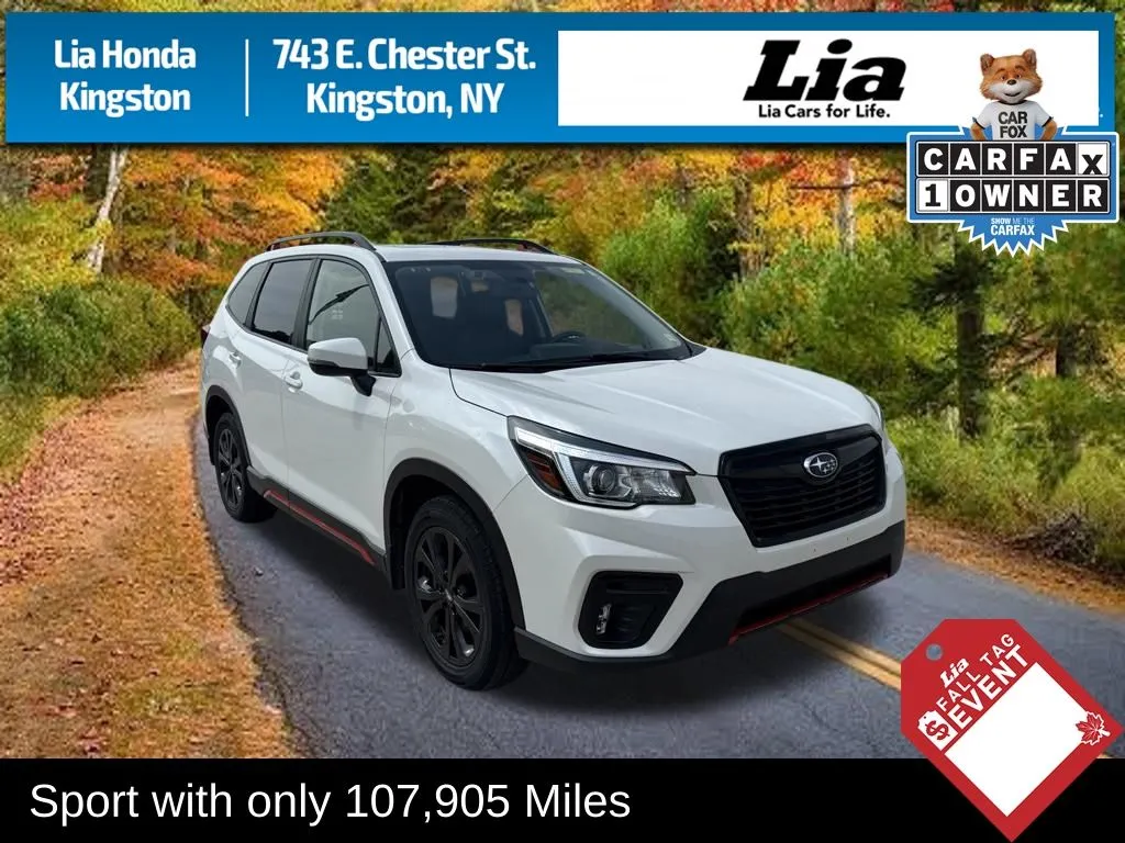 White 2019 Subaru Forester Sport for sale in Kingston, NY