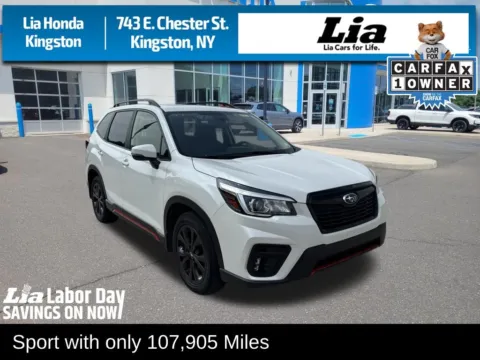 White 2019 Subaru Forester Sport for sale in Kingston, NY