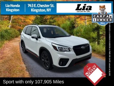White 2019 Subaru Forester Sport for sale in Kingston, NY