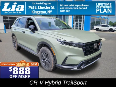 Green 2026 Honda CR-V Hybrid TrailSport for sale in Kingston, NY