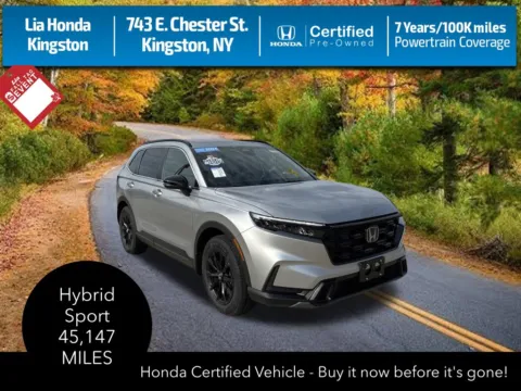 Silver 2024 Honda CR-V Hybrid Sport for sale in Kingston, NY