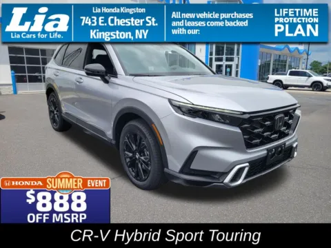 Silver 2026 Honda CR-V Hybrid Sport Touring for sale in Kingston, NY
