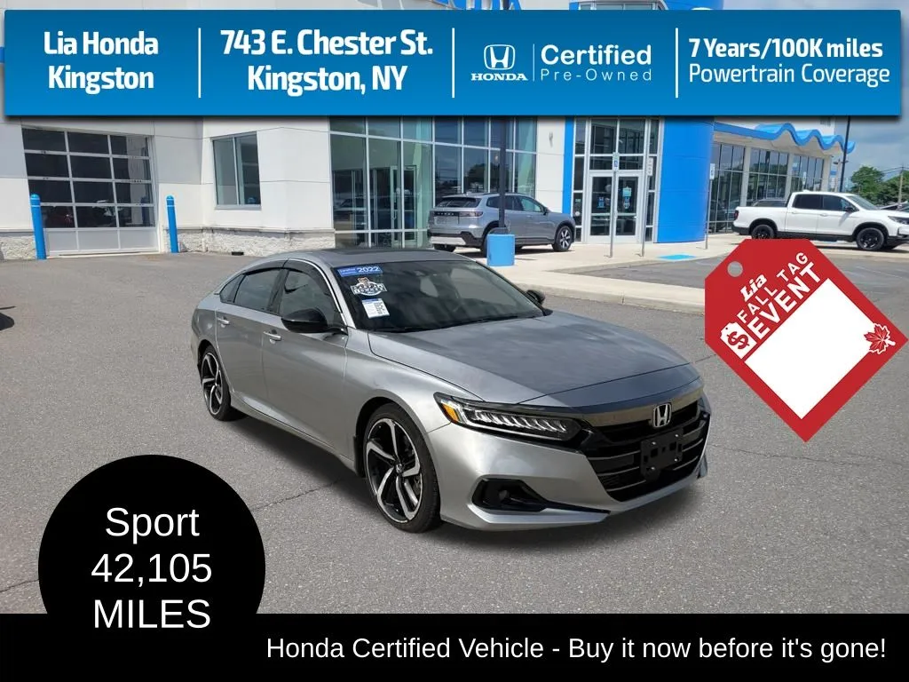 2022 Honda Accord Sport 2.0T for sale in Kingston, NY