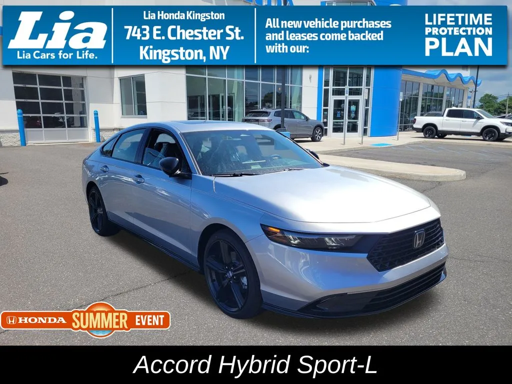 Silver 2026 Honda Accord Hybrid Sport-L for sale in Kingston, NY