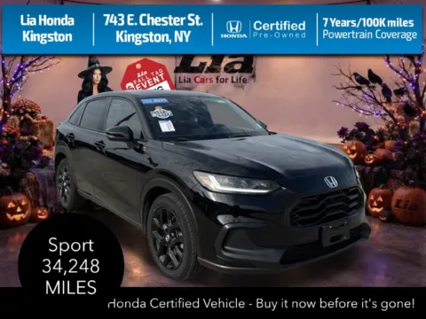 Black 2024 Honda HR-V Sport for sale in Kingston, NY