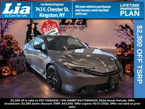 Gray 2026 Honda Prelude Hybrid for sale in Kingston, NY