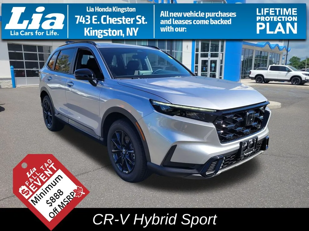 Silver 2026 Honda CR-V Hybrid Sport for sale in Kingston, NY