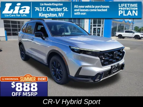 Silver 2026 Honda CR-V Hybrid Sport for sale in Kingston, NY