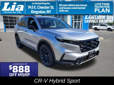 Silver 2026 Honda CR-V Hybrid Sport for sale in Kingston, NY