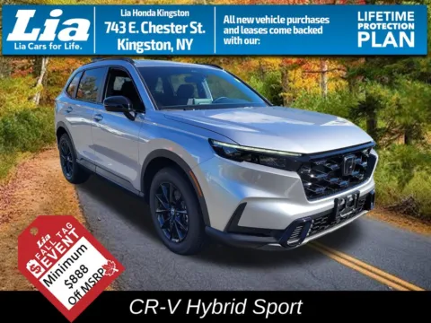 Silver 2026 Honda CR-V Hybrid Sport for sale in Kingston, NY