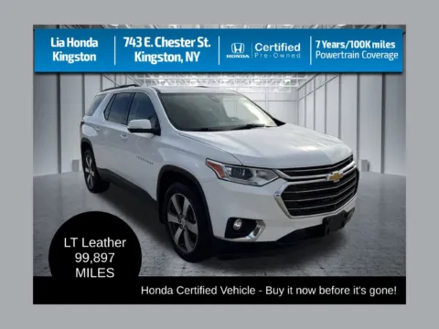 White 2021 Chevrolet Traverse LT Leather for sale in Kingston, NY