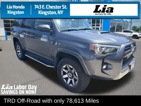 Gray 2021 Toyota 4Runner TRD Off-Road for sale in Kingston, NY