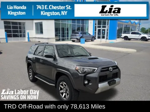 Gray 2021 Toyota 4Runner TRD Off-Road for sale in Kingston, NY