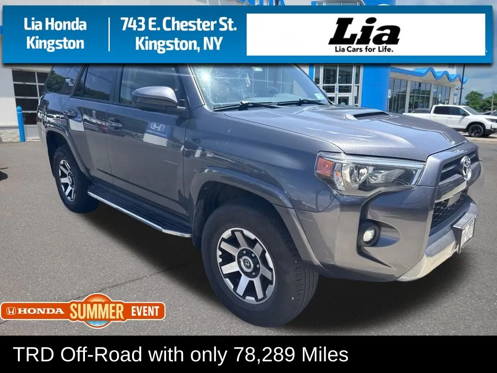 Gray 2021 Toyota 4Runner TRD Off-Road for sale in Kingston, NY