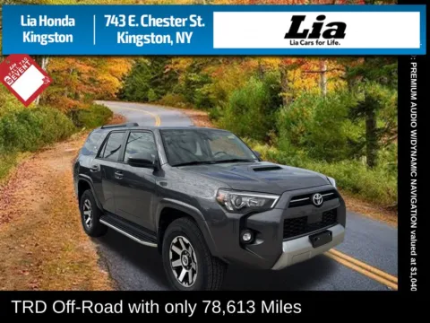 Gray 2021 Toyota 4Runner TRD Off-Road for sale in Kingston, NY