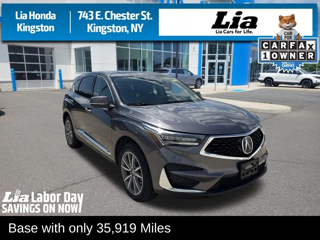Gray 2019 Acura RDX Technology Package for sale in Kingston, NY