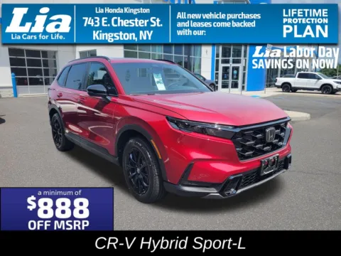 Red 2026 Honda CR-V Hybrid Sport-L for sale in Kingston, NY