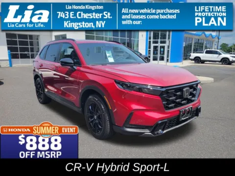 Red 2026 Honda CR-V Hybrid Sport-L for sale in Kingston, NY
