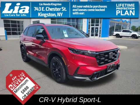 Red 2026 Honda CR-V Hybrid Sport-L for sale in Kingston, NY