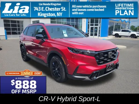 Red 2026 Honda CR-V Hybrid Sport-L for sale in Kingston, NY
