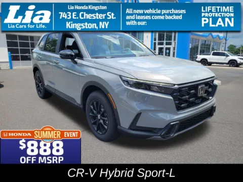 Gray 2026 Honda CR-V Hybrid Sport-L for sale in Kingston, NY