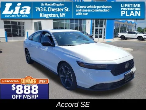 White 2026 Honda Accord SE for sale in Kingston, NY