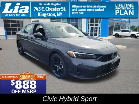 Gray 2026 Honda Civic Hybrid Sport for sale in Kingston, NY