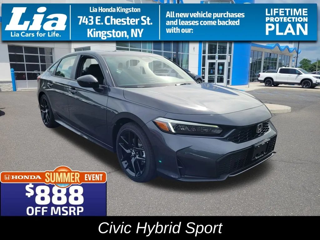 Gray 2026 Honda Civic Hybrid Sport for sale in Kingston, NY