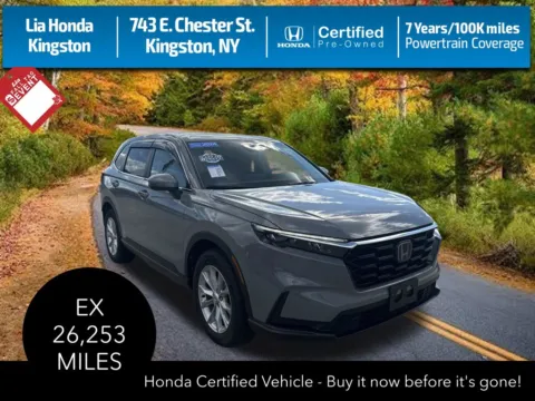 Gray 2024 Honda CR-V EX for sale in Kingston, NY