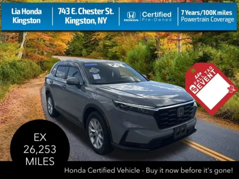 Gray 2024 Honda CR-V EX for sale in Kingston, NY