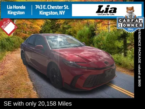 Red 2025 Toyota Camry SE for sale in Kingston, NY