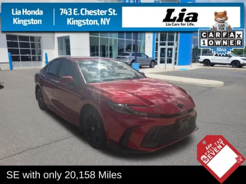 Red 2025 Toyota Camry SE for sale in Kingston, NY