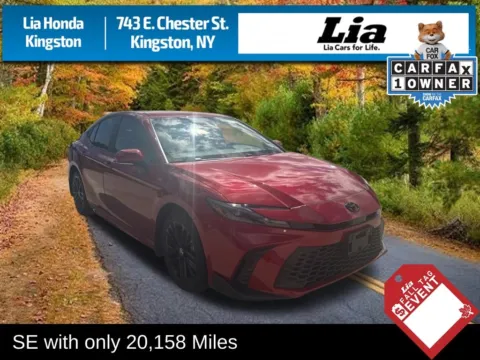 Red 2025 Toyota Camry SE for sale in Kingston, NY