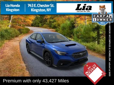 Blue 2022 Subaru WRX Premium for sale in Kingston, NY