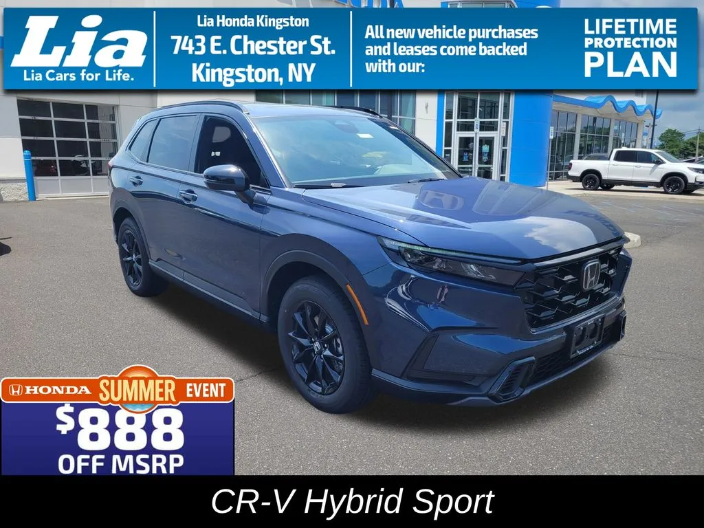 Blue 2026 Honda CR-V Hybrid Sport for sale in Kingston, NY