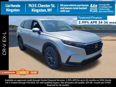 Silver 2026 Honda CR-V EX-L for sale in Kingston, NY