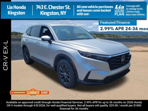 Silver 2026 Honda CR-V EX-L for sale in Kingston, NY
