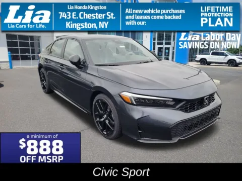 Gray 2026 Honda Civic Sport for sale in Kingston, NY